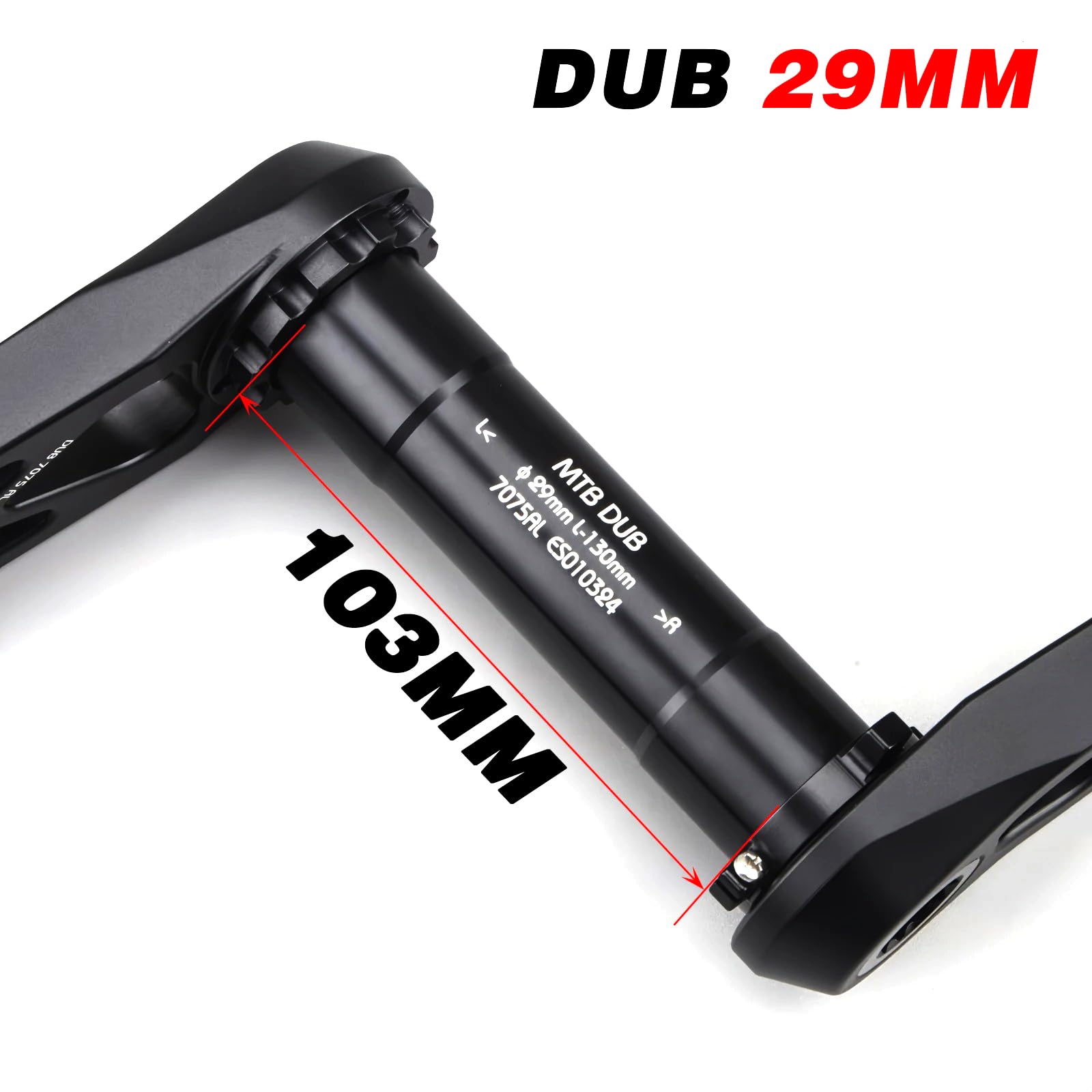 Amazon.co.jp: MTB 自転車クランクセット DUB 29 R-SPEC トレイル